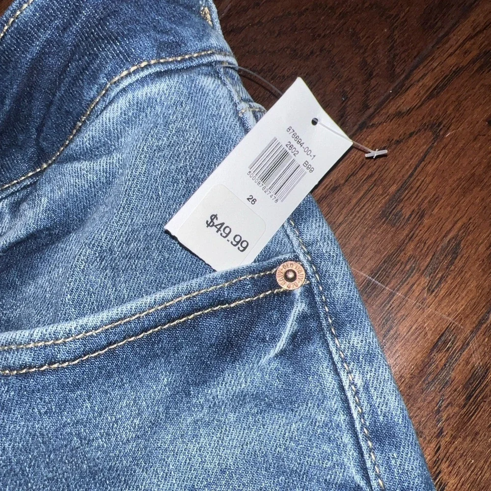 Old Navy Rockstar O.G Straight High‎ Rise Stretch Denim Jeans Women's Plus Sz 26